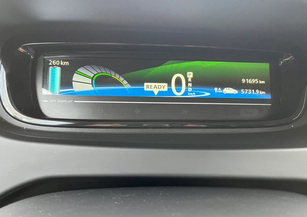 Renault Zoe cena 57441 przebieg: 90000, rok produkcji 2019 z Nysa małe 154